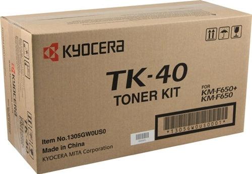 Kyocera Mita TK-40, 1305GW0US0 OEM Toner Cartridge For KM-F650