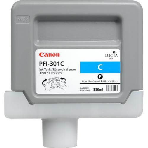 OEM Canon 1487B001 PFI-301C Ink Cartridge Cyan 330ml – Toner Parts