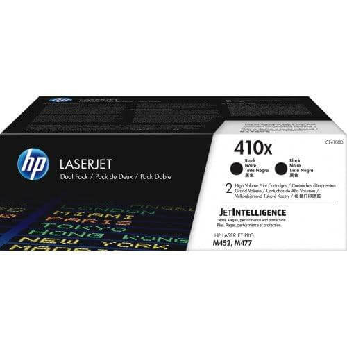 OEM HP 410X CF410XD Toner Cartridges Black 6.5K 2 Pack – Toner Parts