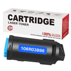 Compatible Xerox 106R03896 Toner Cartridge for Versalink C600, C605 Cyan 6000 Pages