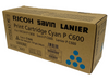 OEM Ricoh 408311, PC600 Toner Cartridge Cyan 12000 Pages