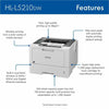 Brother HL-L5210DW Desktop Wireless, Duplex Monochrome Laser Printer