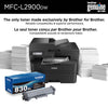 Brother MFC-L2900DW Monochrome Wired & Wireless Laser Multifunction Printer, Copier, Fax, Scanner