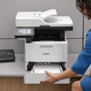 Brother MFC-L5915DW Business Monochrome Laser All-in-One Printer, Copier, Scan