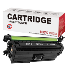 Compatible HP CF320A 652A Black Toner Cartridge – High Yield 11,500 Pages