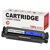 Compatible HP CF511X 204X Toner Cartridge Cyan 2500 Pages