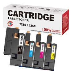 Compatible Dell 1250C Toner Cartridges for BCYM Value Pack