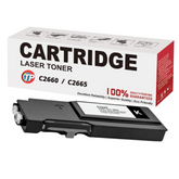 Compatible Dell 593-BBBU, RD80W, C2660, C2665 Toner Cartridge Black 6K