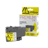 Compatible Brother LC401XLYS, LC401XL, LC401 Yellow Ink Cartridges 500 Pages