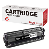 Compatible HP 658A W2000A Toner Cartridge Black 7000 Pages