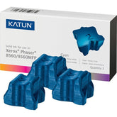 Compatible Xerox 108R00723 Solid Ink Cyan Katun 3PK 3.4K