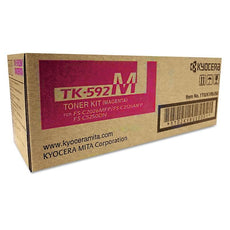 OEM Kyocera Mita TK-592M, 1T02KVBUS0 Toner Cartridge Magenta - 5K