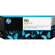 OEM HP 745, F9K02A Inkjet Ink Cartridge - Yellow - 300ml