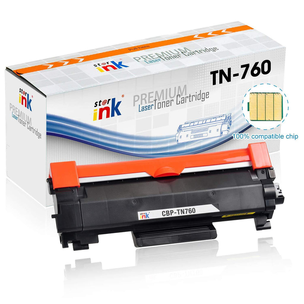 Kogain Compatible Toner Cartridge Replacement for Brother TN760 TN-760  TN730 TN-730 High Yield Work with HL-L2350DW HL-L2370DWXL MFC-L2710DW